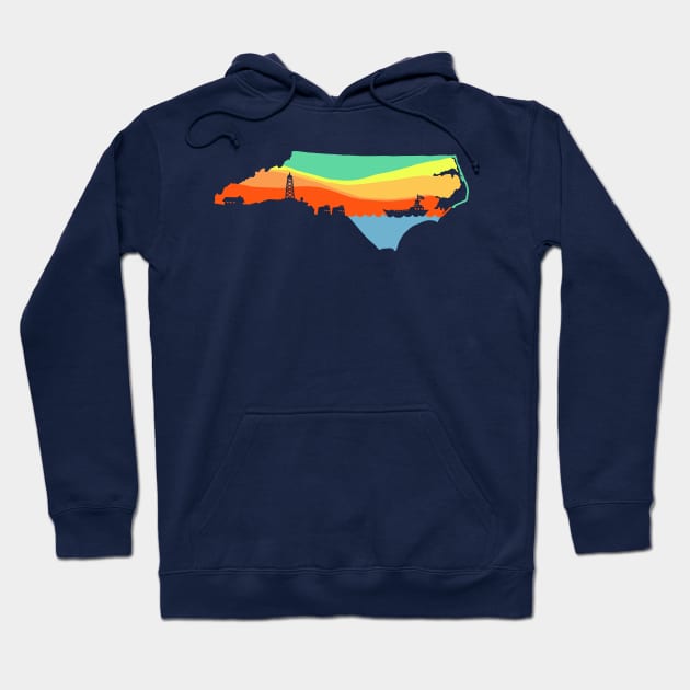 North Carolina Hoodie by barmalisiRTB